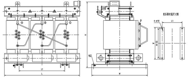 環氧樹脂澆注非晶合金三相干式配電變壓器3 環氧樹脂澆注非晶合金三相干式配電變壓器3